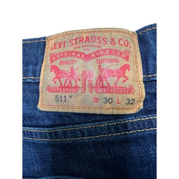 Levi’s 511 Men’s Custom One Of A‎ Kind Dragon Ball Z Goku & Vegeta Jeans - 30X32 - Picture 6 of 8